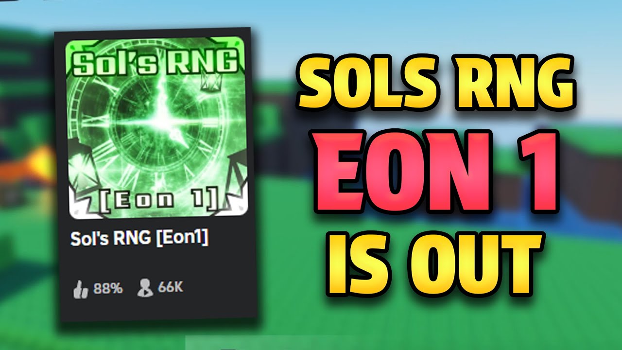 EON 1 IS OUT! NEW 1.2B AURA + MORE!! Sol's RNG [EON 1]