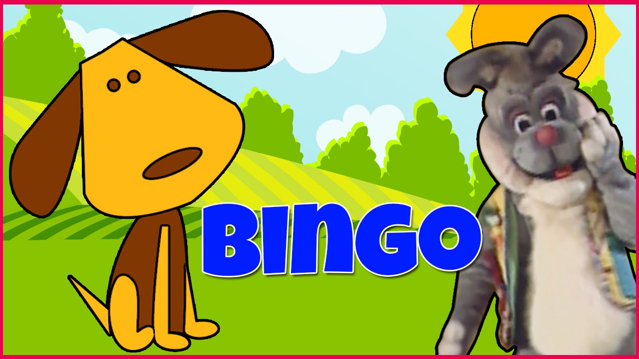 Bingo Song | Nursery Rhymes For Children With Buddy Rabbit's Sing Along Dance Party