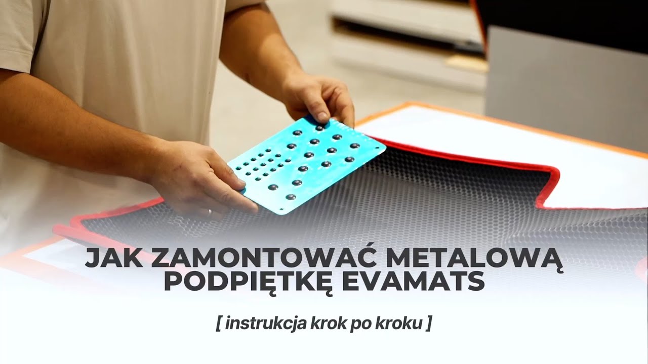 Instrukcja montażu podpiętki metalowej