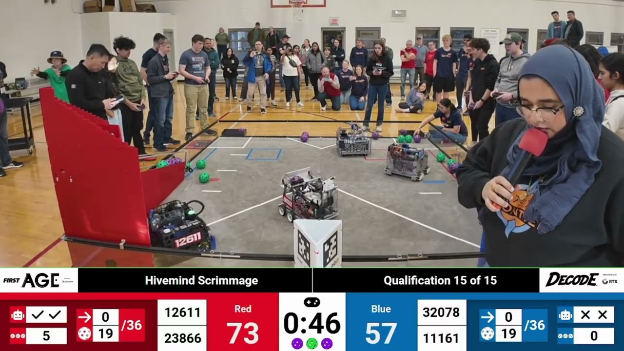 Hivemind Scrimmage | Qualification Match 15