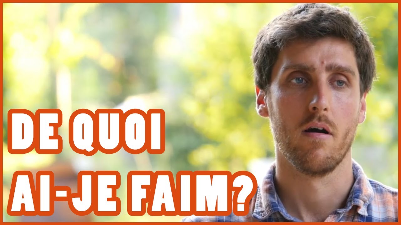 DE QUOI AI-JE FAIM? QUELLE EST MA VÉRITABLE NOURRITURE?