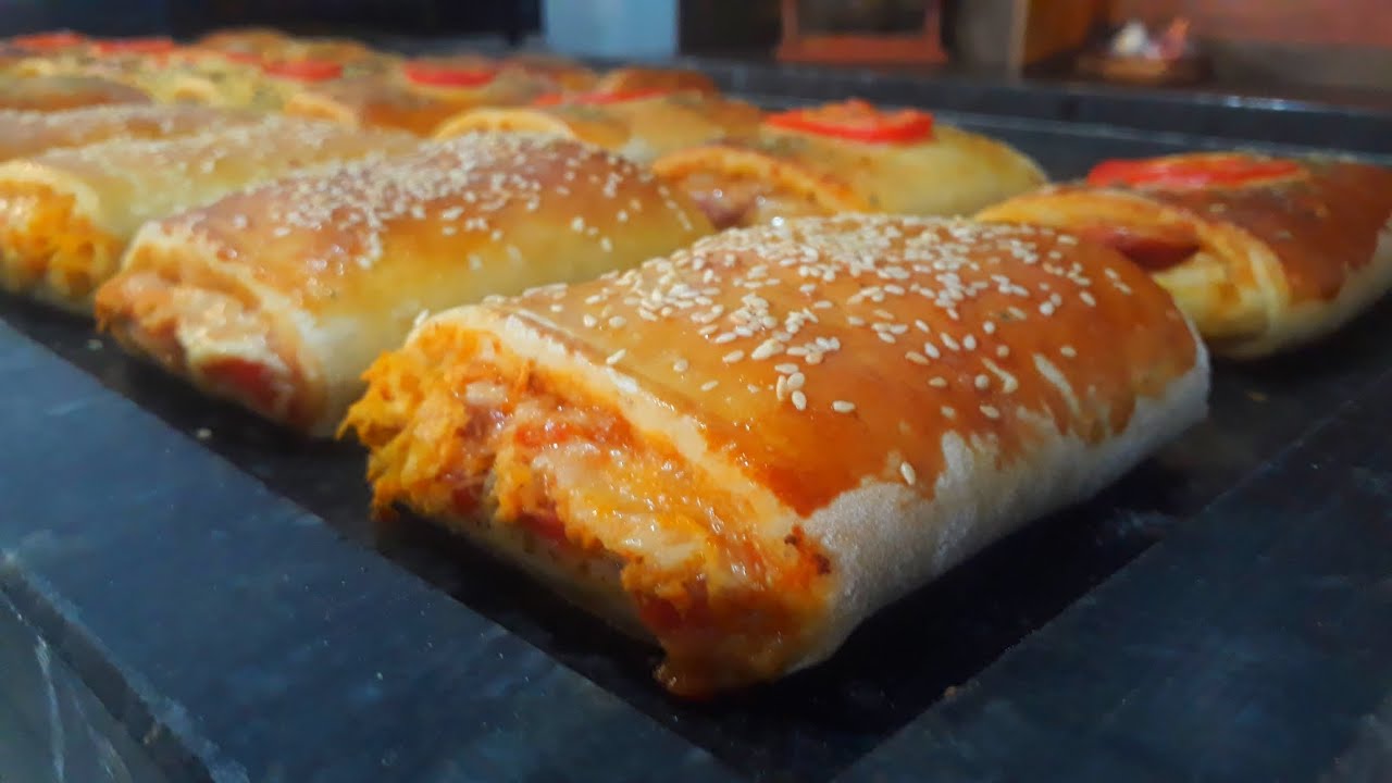 Descubra quais são as 4 pizzas enroladas/Campeãs de vendas nas lanchonete/Faça e venda.