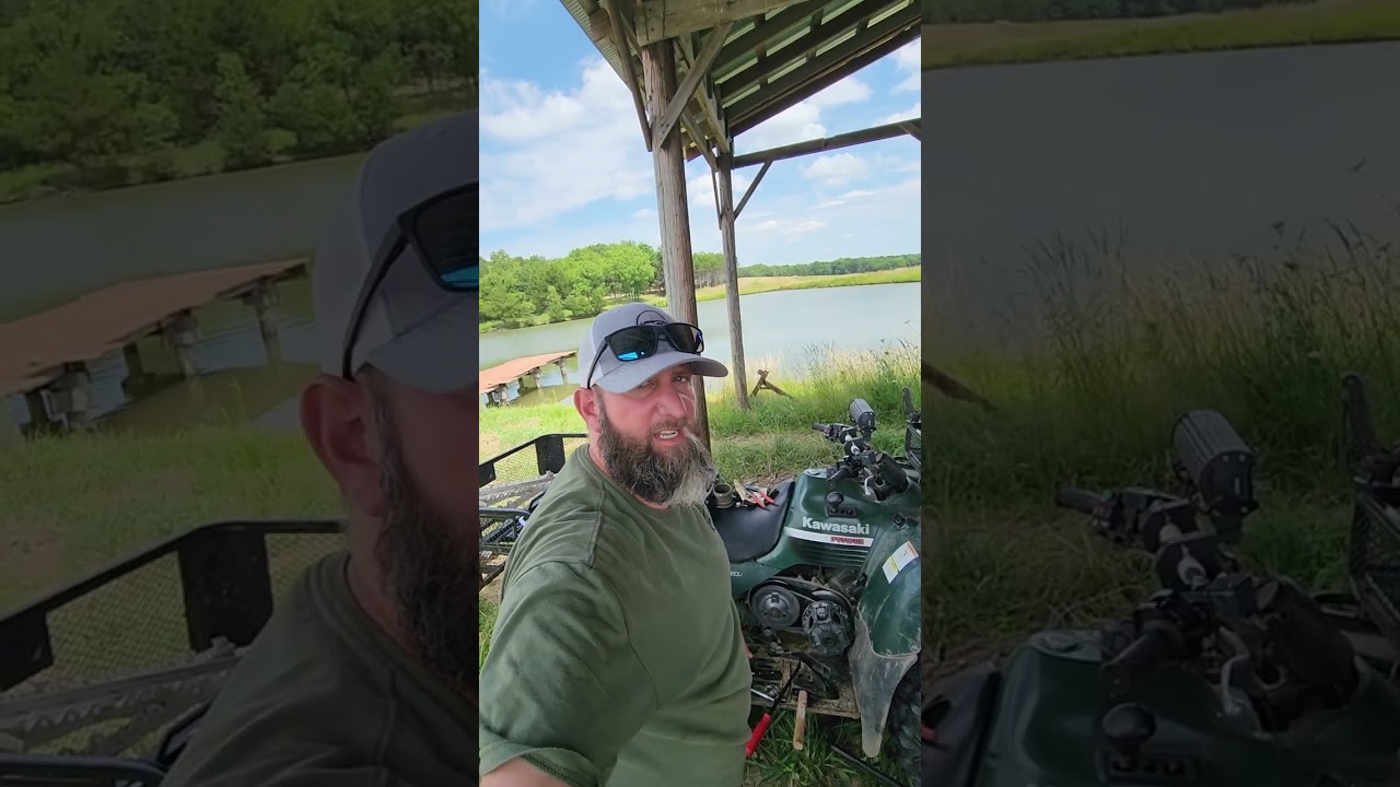 Belt shredded on atv