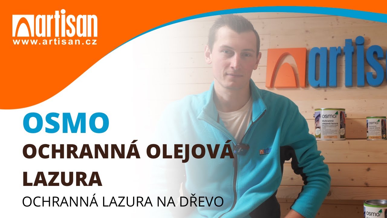 OSMO Ochranná olejová lazura - na dřevo v exteriéru
