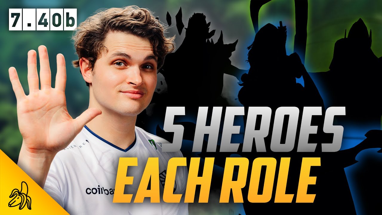 5 лучших героев для каждой роли в версии 7.40b