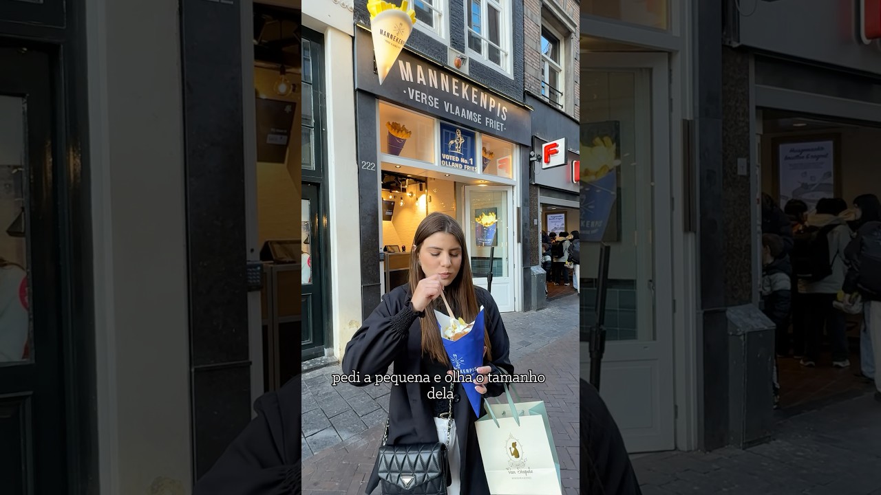 Comidas R&aacute;pidas e T&iacute;picas de Amsterdam 2025 🇳🇱🚲