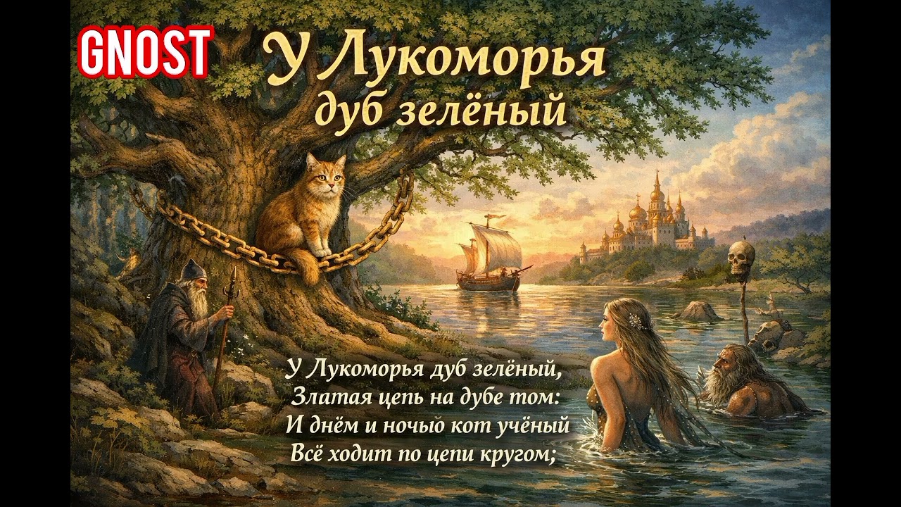 GNOST -У ЛУКОМОРЬЯ ДУБ ЗЕЛЁНЫЙ. Remix 