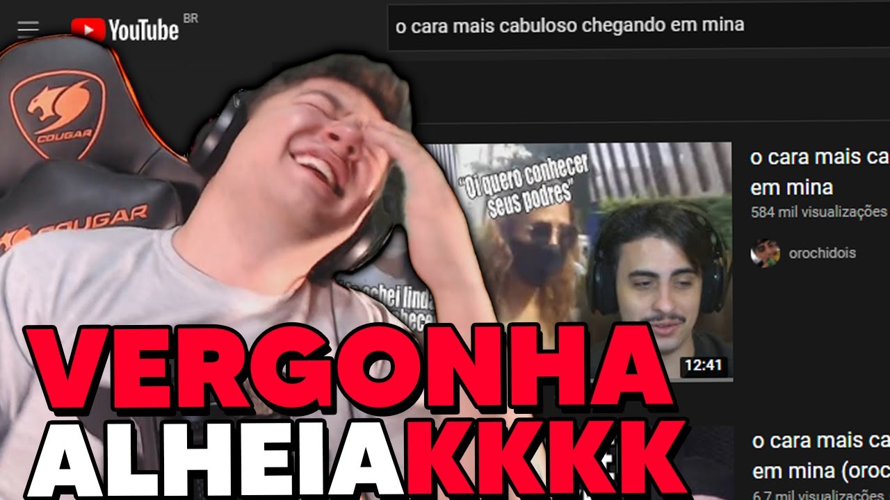 o cara mais cabuloso do mundo chegando em mina (CORTES do BURGAO)