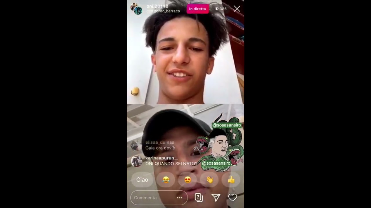 ONIZUKA e BENE raccontano dell'AGGRESSIONE a RONDODASOSA e GAIA BIANCHI [LIVE INSTAGRAM]