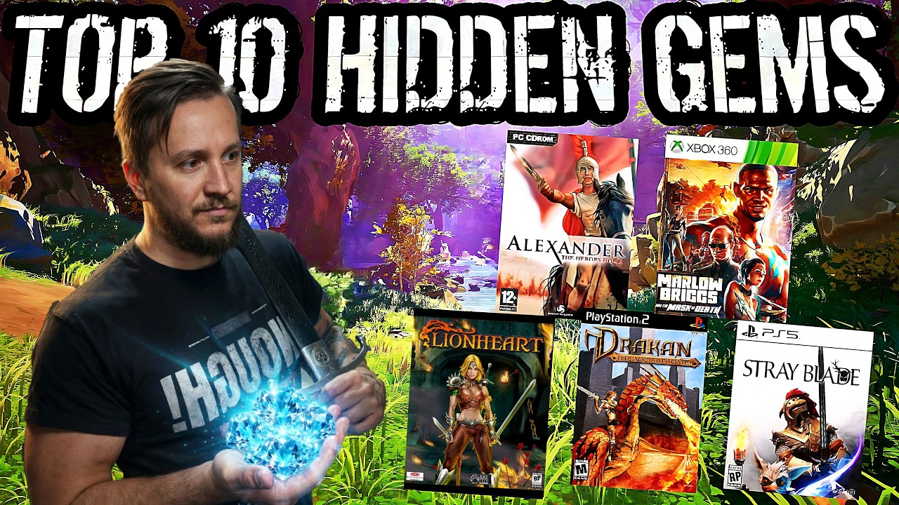 TOP 10 Obscure RPGs and Action Adventures that you probably Missed