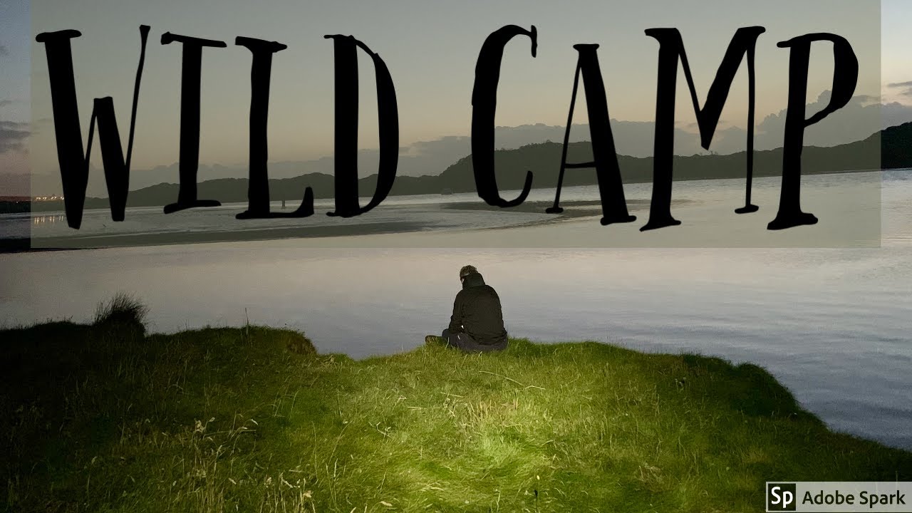 Wild camp at Dougan's Bay and the Poddogh Burn , River Bann .