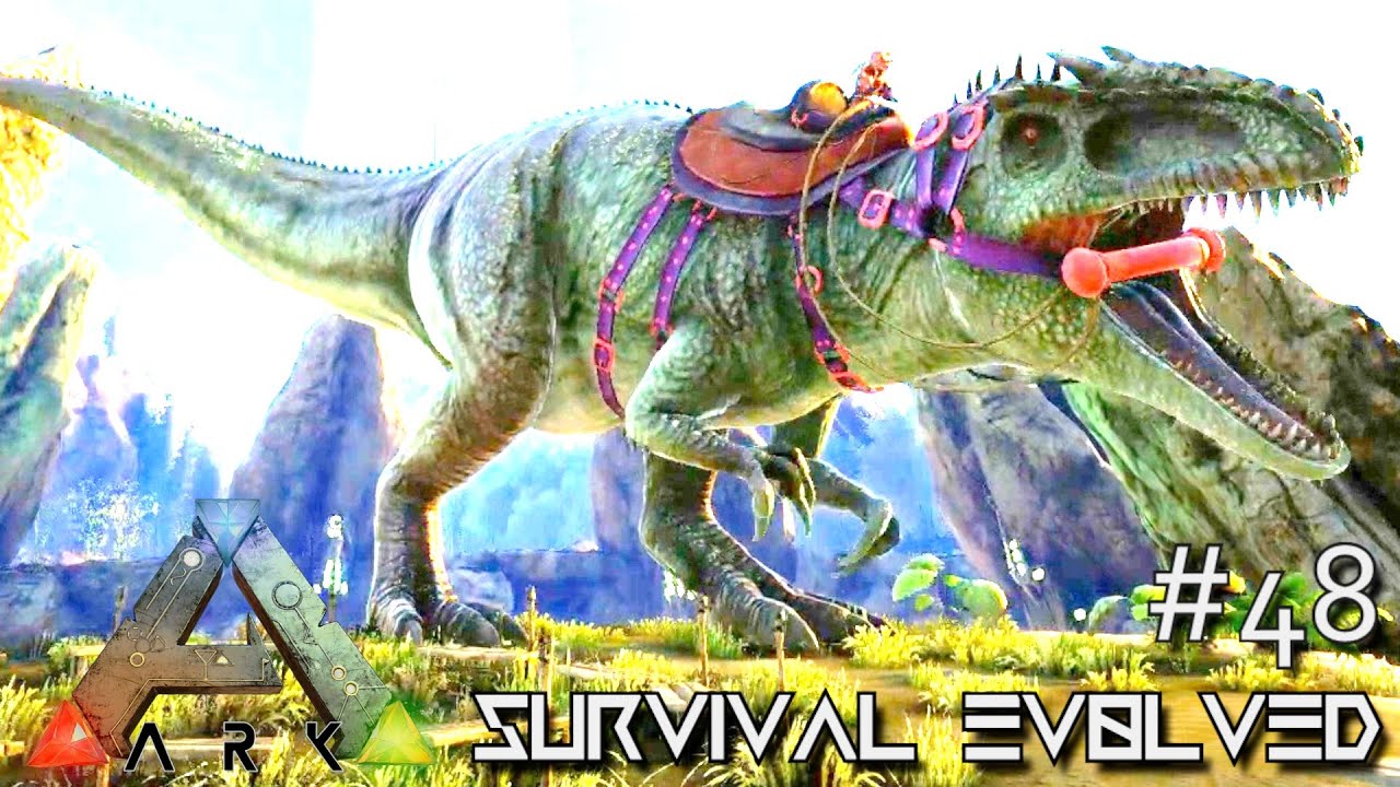 ARK: Survival Evolved - GIGATRON RETURNS LVL 200 GIGANOTOSAURUS !!! - SEASON 3 [S3 E48] (Gameplay)