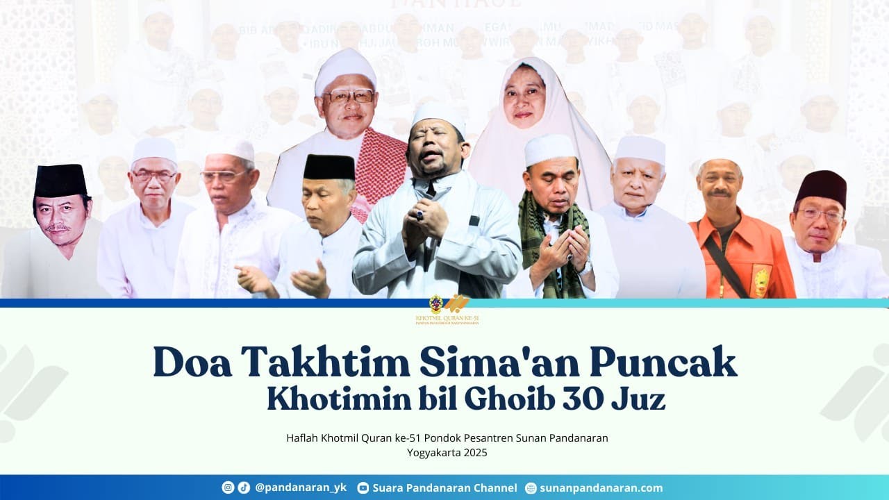 DOA TAKHTIM SIMA'AN PUNCAK KHOTIMIN BIL GHOIB 30 JUZ