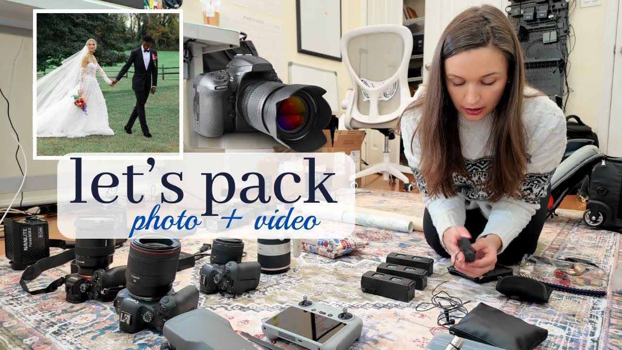 What's in my Camera Bag for Weddings (Photo and Video)