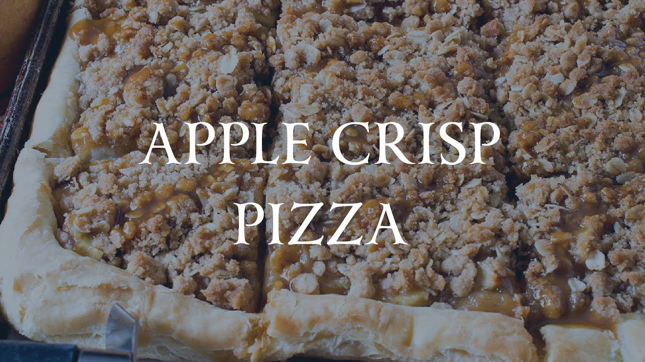 Apple Crisp Pizza