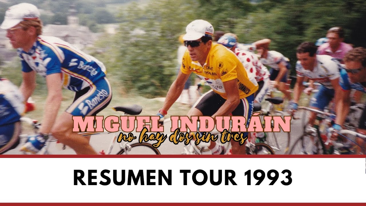 INDURAIN 🇪🇸 vs. ROMINGER 🇨🇭🇩🇰: DUELO EN EL TOUR DEL 93