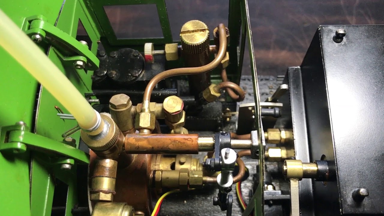 Accucraft 3 Cylinders Shay - RC installation
