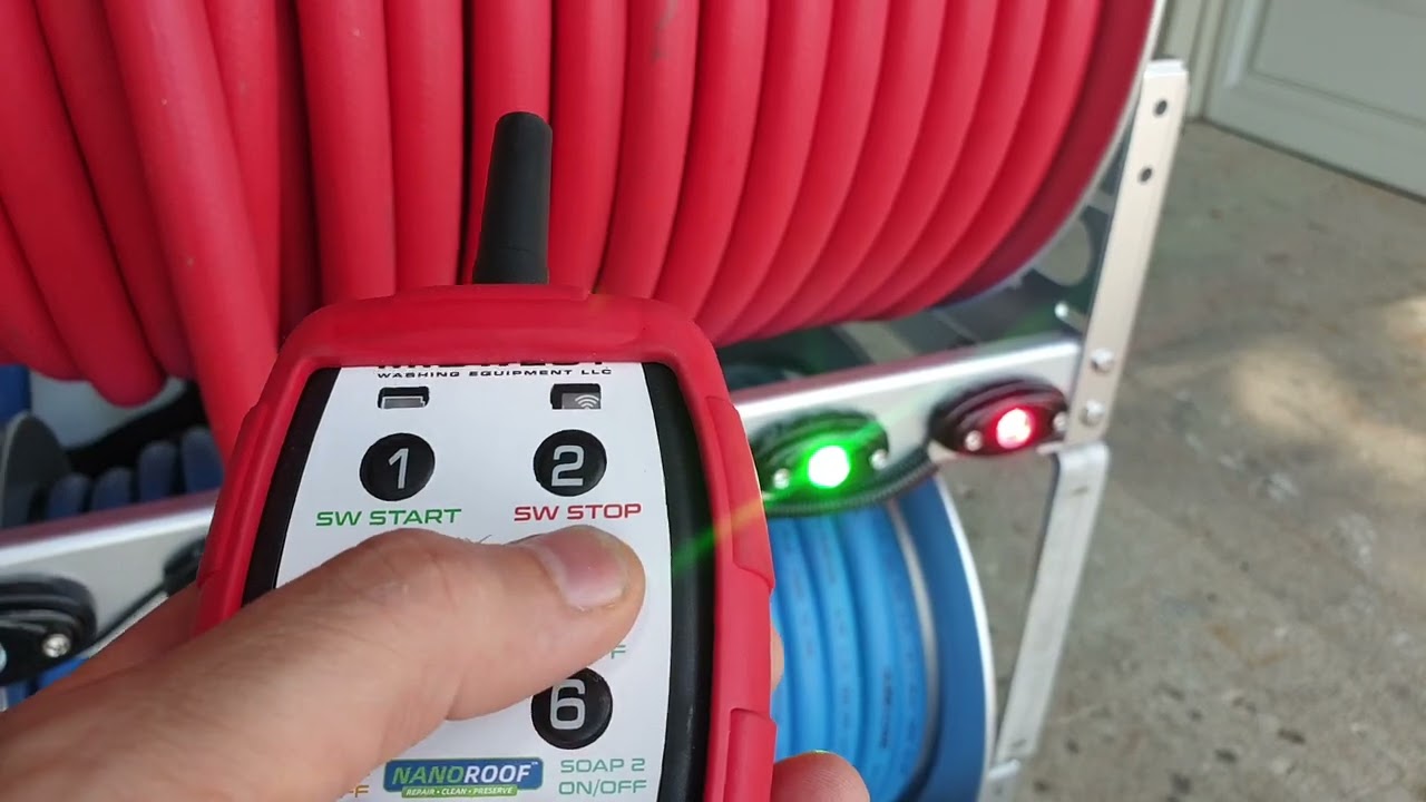 Remote Capabilities @midwestwashingequipmentllc1209 Pressure Wash & Soft Wash Remote Systems