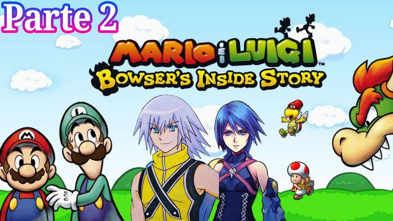 Mario & Luigi: Bowser's Inside Story Gameplay - (Parte 2) - Trabajando En Equipo Con Bowser