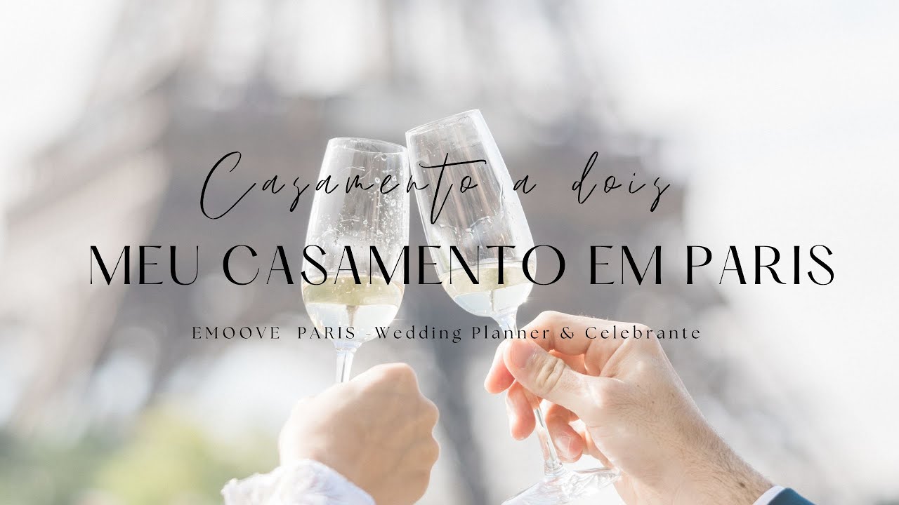 Casamento a dois em Paris - Elopement Wedding in Paris