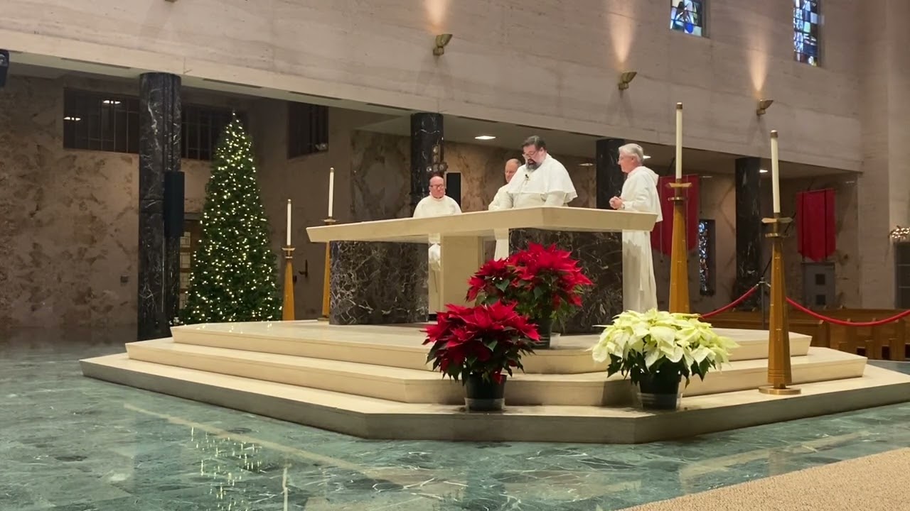 Abbot Bradley Vanden Branden, O. Praem. reads the Oath of Fidelity