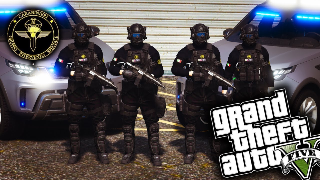 CI SPARANO ADDOSSO! G.I.S. Arma dei Carabinieri | LSPDFR - GTA V