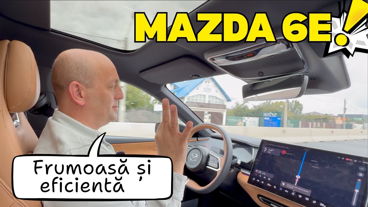 Mazda 6e este un concurent pentru Tesla Model 3 SR