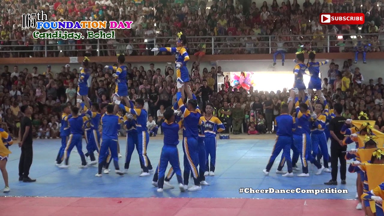 Candijay Cheerdance Competition 2019 - Cogtong National High School
