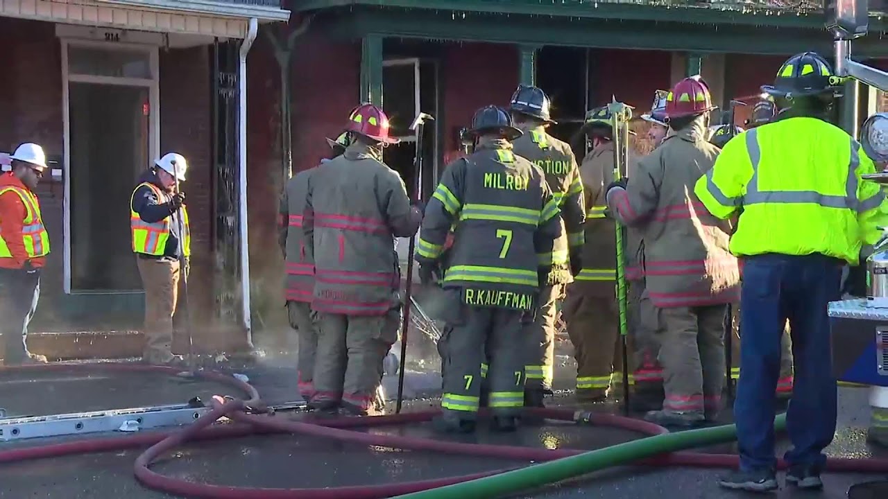 Live at scene of deadly fire in Lewistown PA