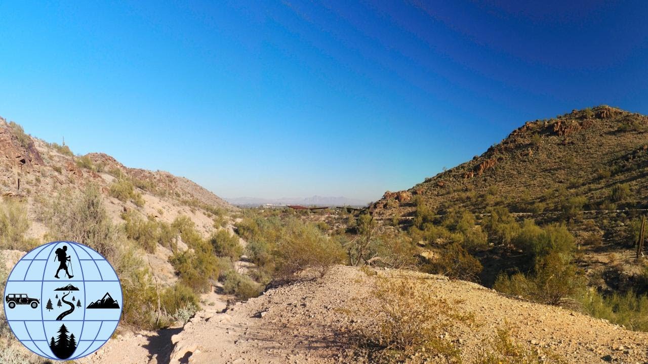Hiking in South Mountain Park, Phoenix