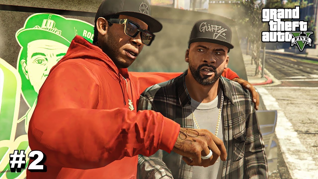 GTA V: сюжетный режим, часть 2 — первое крупное дело Франклина и Ламара
