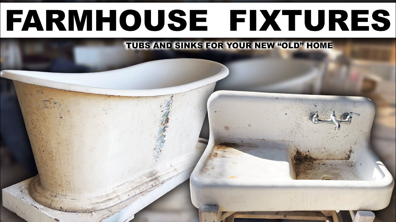 Vintage Fixtures for Building a New 