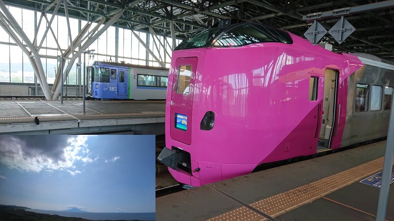 【右側面車窓 速度計】 特急サロベツ4号(キハ261系はまなす編成) 稚内 → 旭川 【道北】