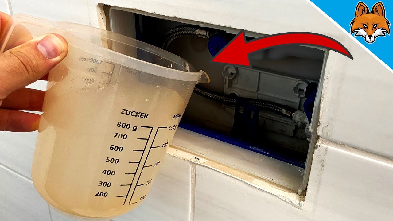 Du glaubst nicht was passiert, wenn du DAS in deinen Sp&uuml;lkasten kippst 💥 (GENIALER Trick) 🤯