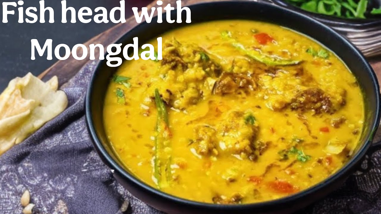 The Best Fish Head Curry You’ll Ever Make | Fish head with moong dal recipe