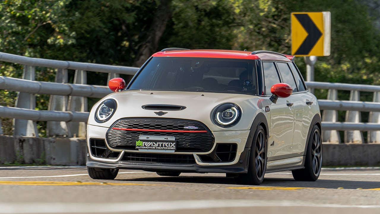 Pure Exhaust Sound! MINI Clubman F54 JCW ALL 4 x DuelL AG x ARMYTRIX Sport Cat Turbo Back Exhaust