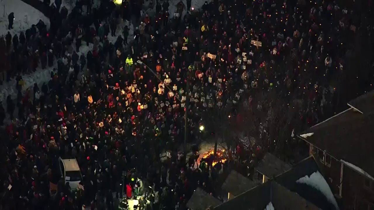 Minneapolis ICE shooting: Massive crowd gathers to remember victim