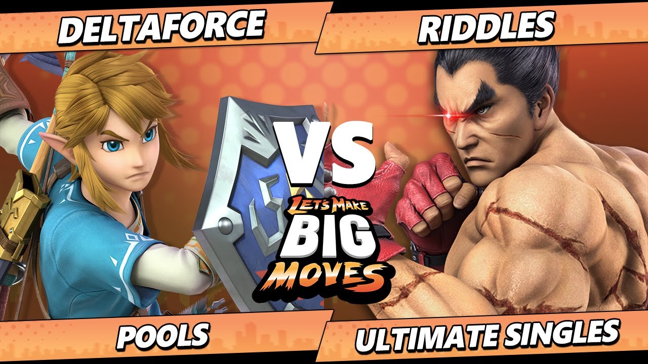 LMBM 2023 - Deltaforce (Link) Vs. Riddles (Kazuya, Terry) SSBU Ultimate Tournament