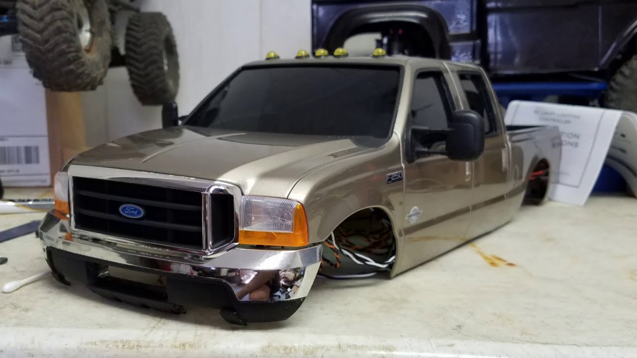 Tamiya F-250 crew cab build