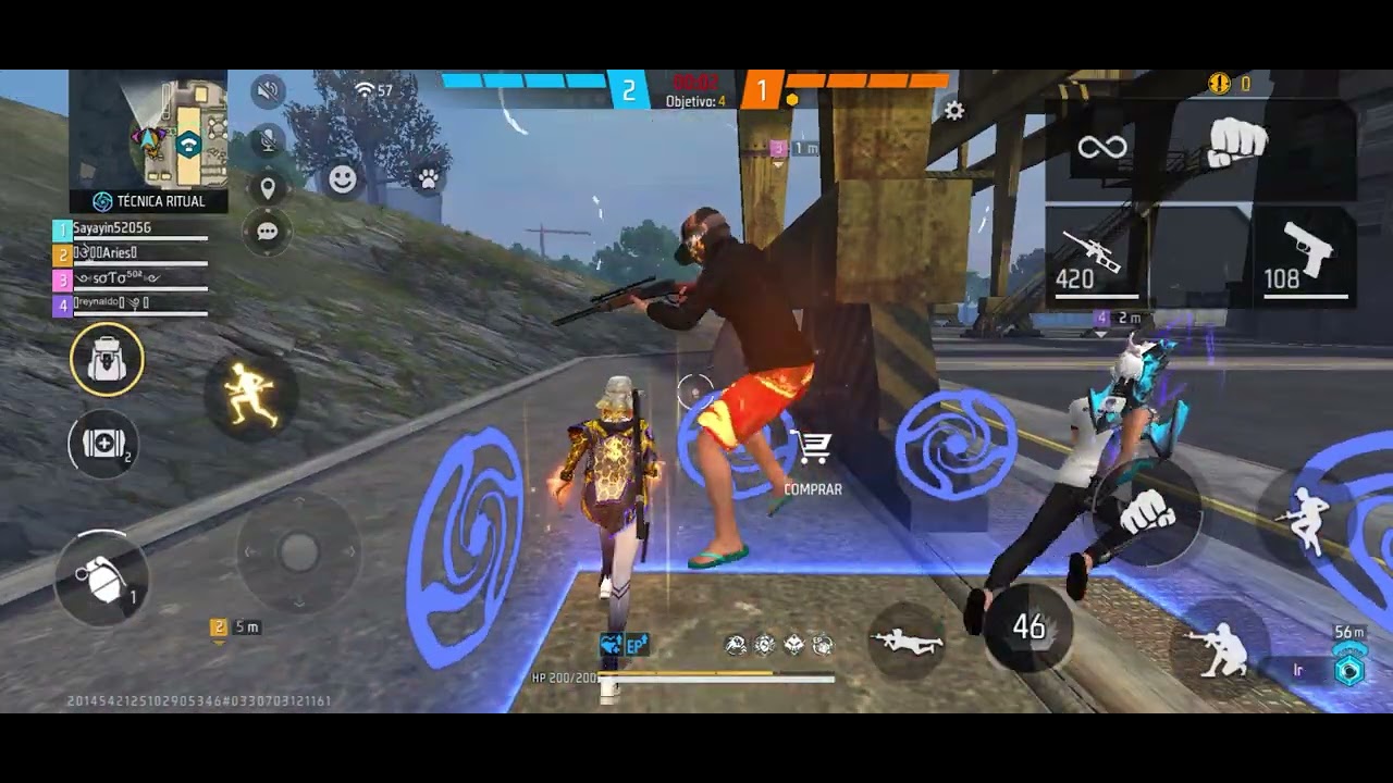 DE CLASIFICATORIA SIN HABLAR FREE FIRE #freefire #garenafreefire 