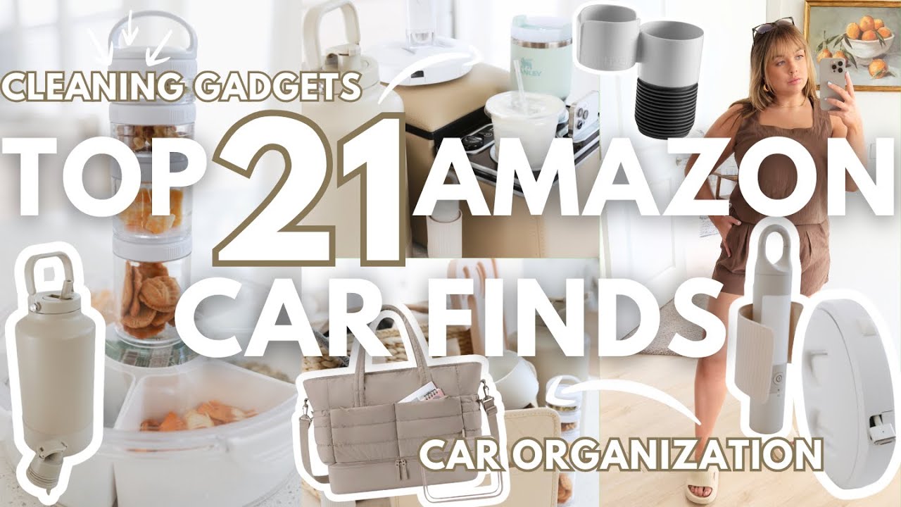 TOP 21 AMAZON CAR FINDS: amazon trunk organization + car must haves