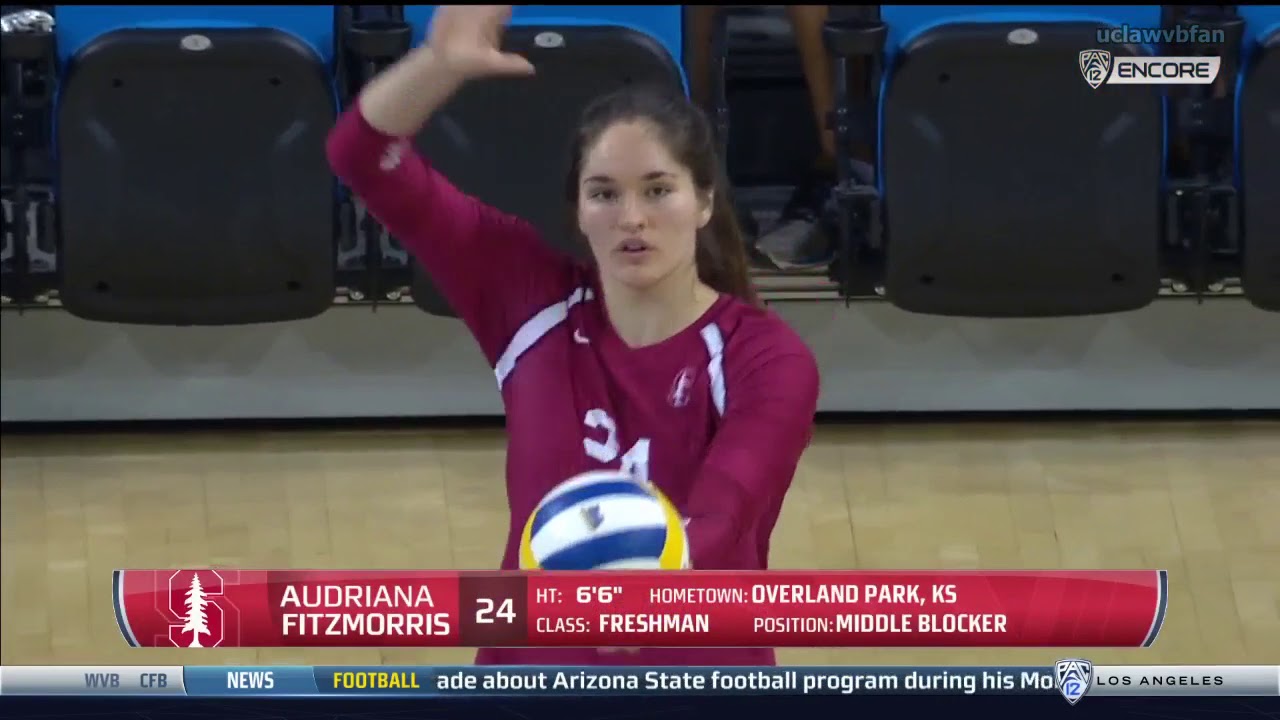 Stanford at UCLA - NCAA Women's Volleyball (Oct 21st 2016)