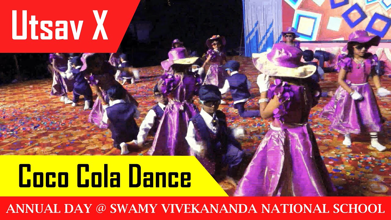 Coco Cola Dance | LKG | Utsav X | SVNS Annual Day 2025-26
