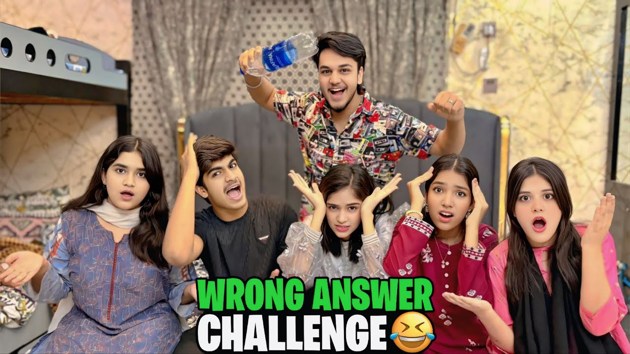 ONLY ANSWER THE WRONG CHALLENGE // BOHAT MAAR PARRI SAB KO