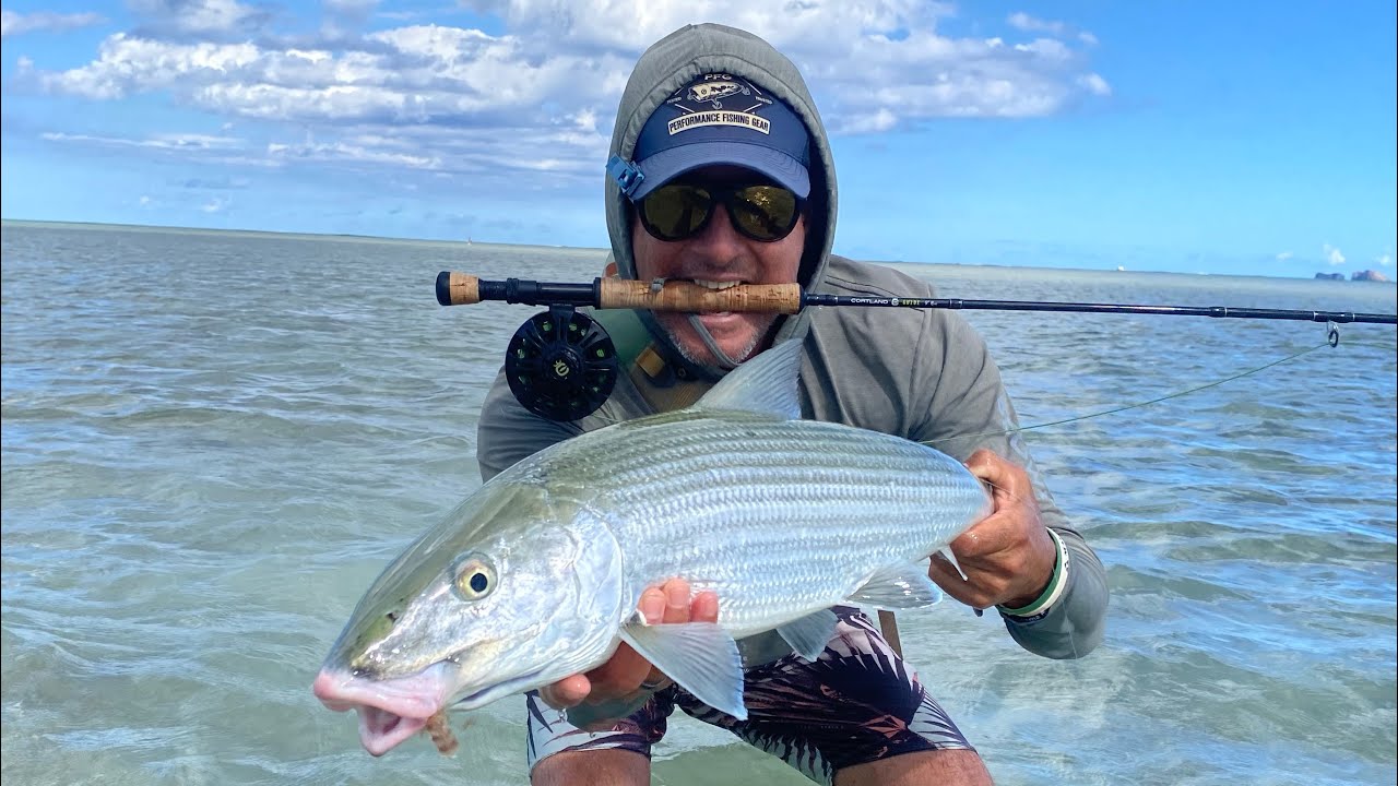 Fly tying and a rad story on Catching a 10.2 lb bonefish in Hawaii 