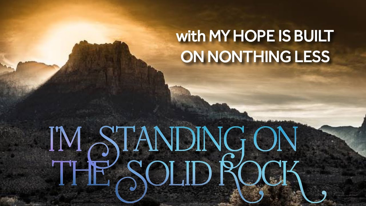 I'M STANDING ON THE SOLID ROCK | VIDEO LYRICS | Song Offering