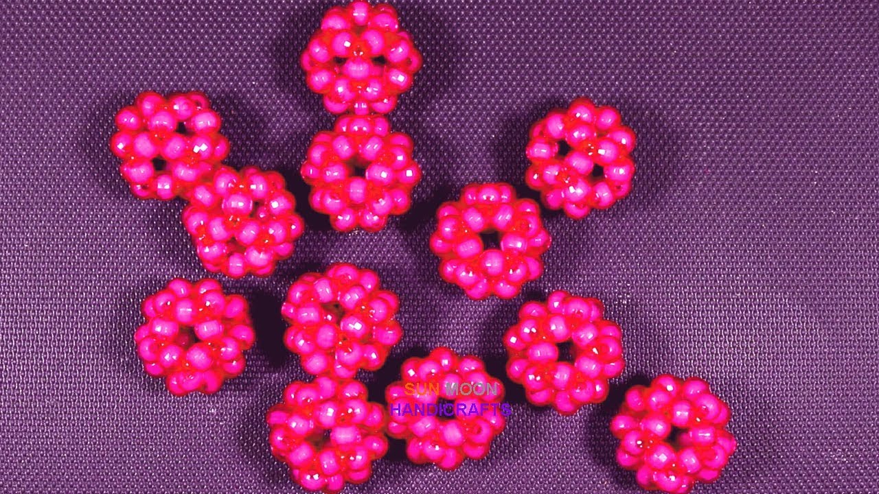 পুতির ডোর বেল এর বল এবং কিছু টিপস/ How to make beaded wind chime(part-1)/ beaded ball