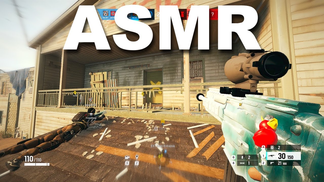 ASMR GAMING RAINBOW SIX SIEGE Y9S1 KEYBOARD SOUNDS