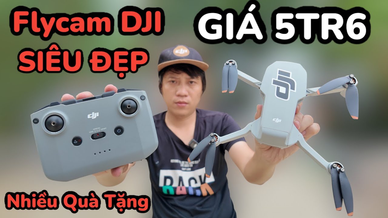 Thanh Lý Flycam tốt nhất cho người mới - Dji Mini 4k 99% giá 5tr6
