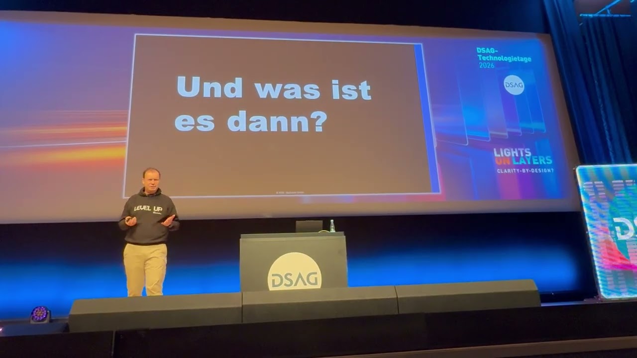 DSAG Technologietage 2026: Ein Jahr SAP BDC - Vortrag von Loren Heilig